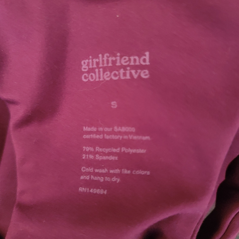 Girlfriend 2 Piece Purple Leggings and Top Set - Picture 11 of 12